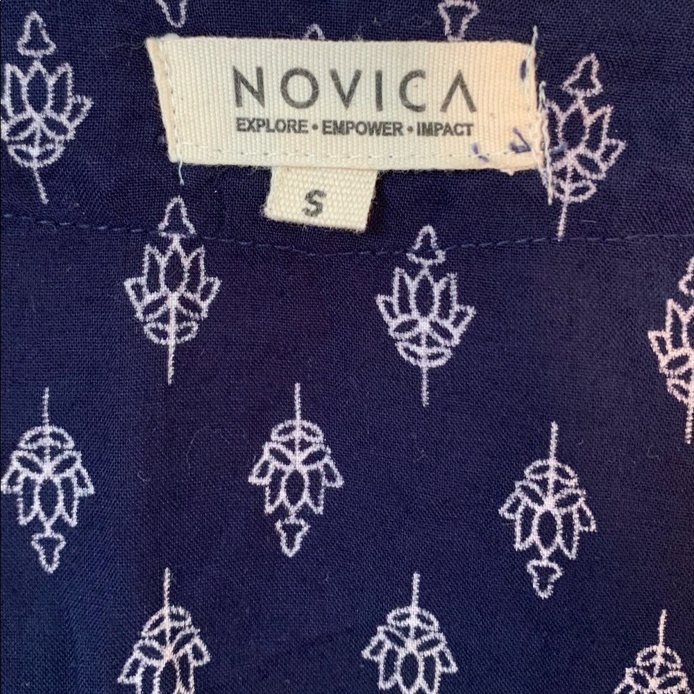 Novica Patchwork Bohemian Summer Cardigan Jacket - Picture 8 of 10